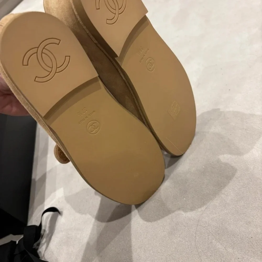 CHANEL Women's Beige Ankle Booties - Picture 6 of 8